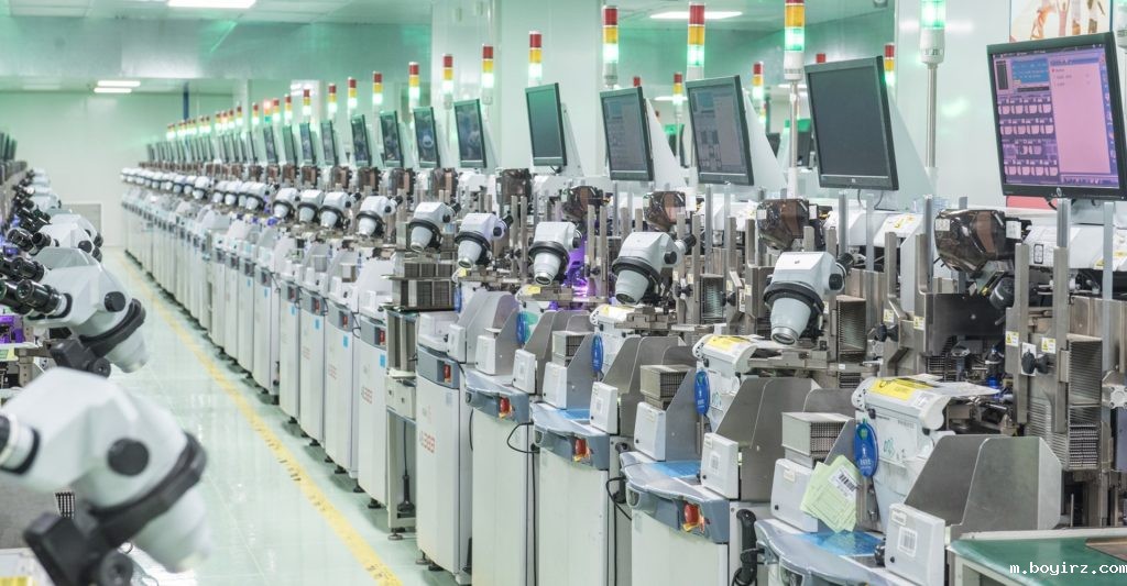 a glance at Kinglight smart factory