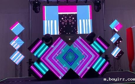 特殊造型LED DJ台