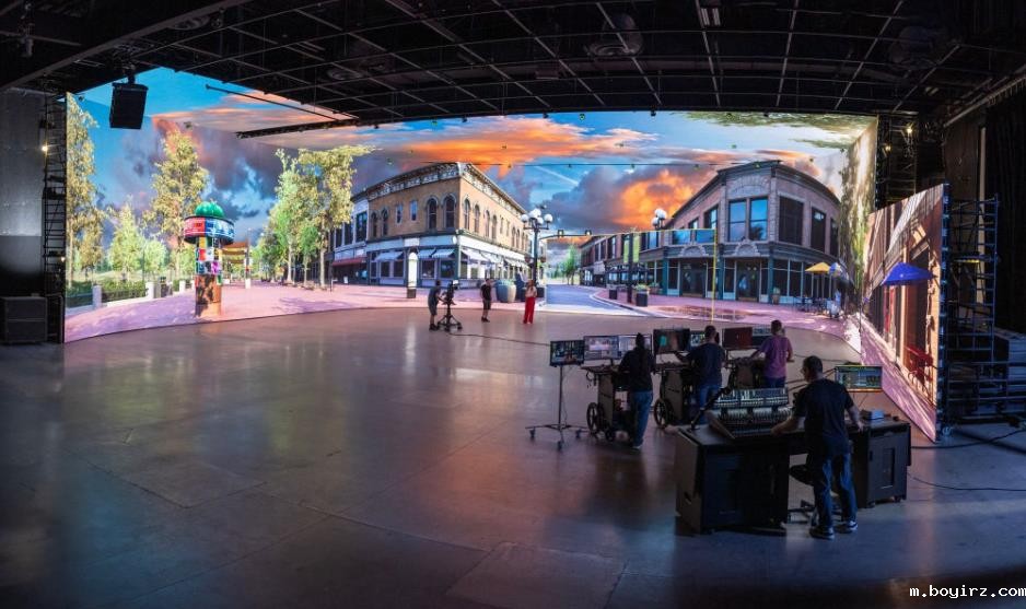 艾比森携手海外品牌，打造超1.45亿像素LED虚拟拍摄空间