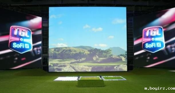 三星携手老虎伍兹，为TGL高尔夫联赛打造LED虚拟场景