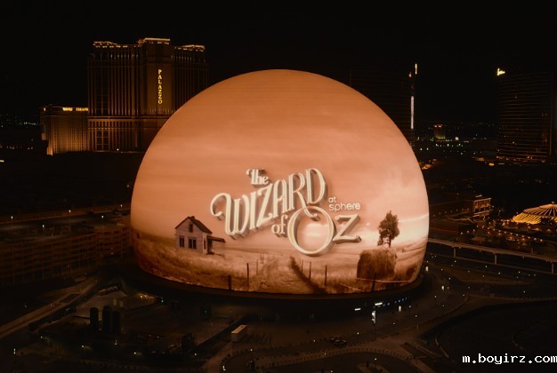 谷歌生成式AI加持，沉浸式《绿野仙踪》八月亮相Sphere 16K巨型LED穹幕