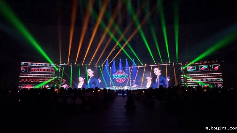 boyirz1820黑壳LED助力台北Super Show 10演唱会，近1000平米LED主屏闪耀全场